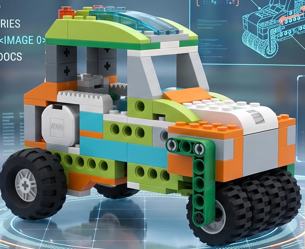 Road Roller — Robo Pro build